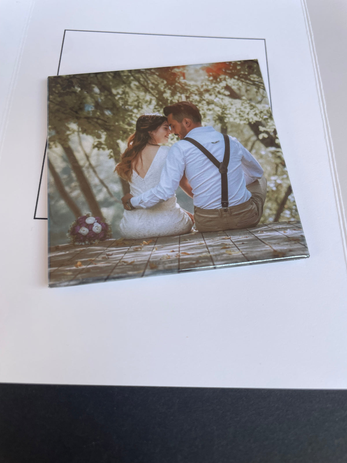 Photo Keepsake Thank You Card