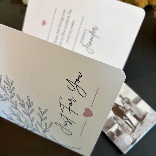 Photo Keepsake Thank You Card